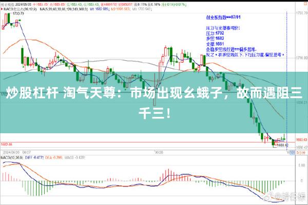 炒股杠杆 淘气天尊：市场出现幺蛾子，故而遇阻三千三！